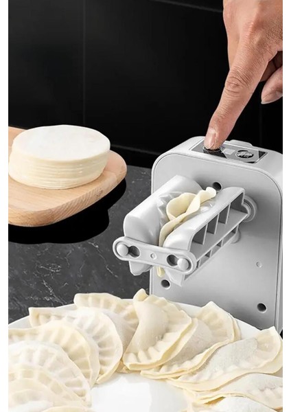 USB Şarjlı Tam Otomatik Hamur Ravioli Makinesi Hamur Kesme Makinesi