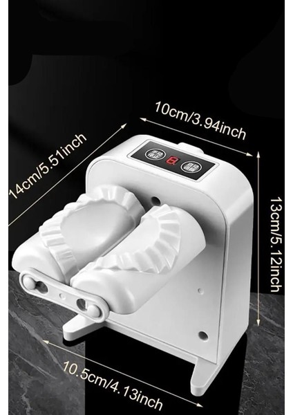 USB Şarjlı Tam Otomatik Hamur Ravioli Makinesi Hamur Kesme Makinesi