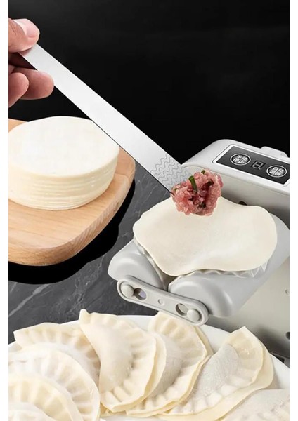 USB Şarjlı Tam Otomatik Hamur Ravioli Makinesi Hamur Kesme Makinesi