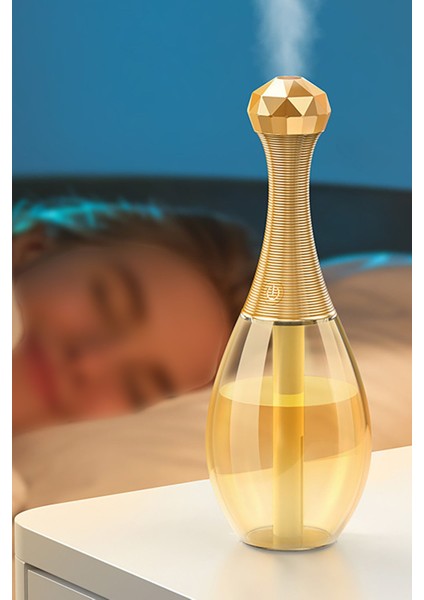 Hava Nemlendirici Ultrasonik Led Rgb Şişe Şekilli Ev Araba Aromatik Difizör 300ml fiyatları