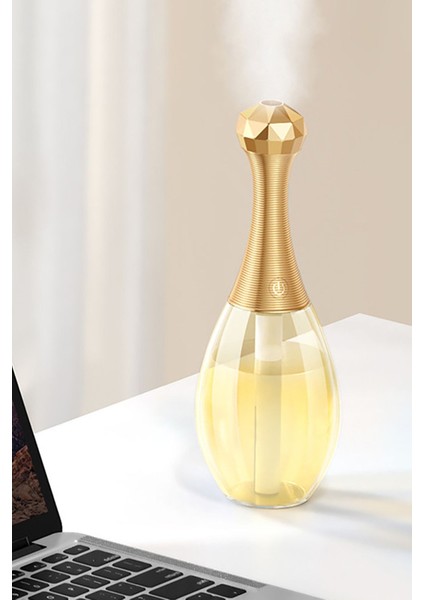 Hava Nemlendirici Ultrasonik Led Rgb Şişe Şekilli Ev Araba Aromatik Difizör 300ml fırsatları