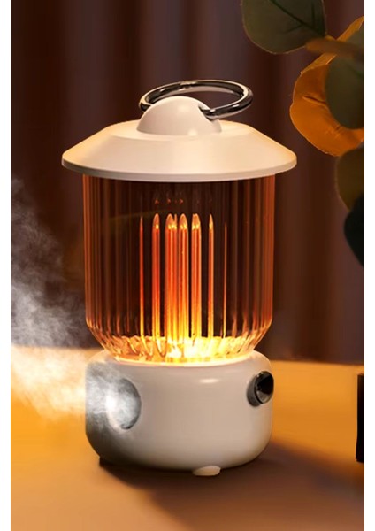 Şirin Dekoratif Led Aydınlatmalı Nemlendirici Askılı Nemlendirici Led Işık Zarif Şık Nemlendirici