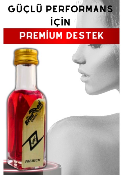 The Brouzzer Shot Içecek 20ML - 3'lü Ekonomik Set Erkekler Için Düşük Kalorili ve Performans Artışı