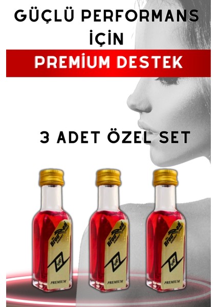 The Brouzzer Shot Içecek 20ML - 3'lü Ekonomik Set Erkekler Için Düşük Kalorili ve Performans Artışı