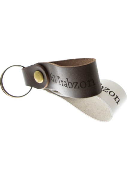61 Trabzon Yazılı Ikili Set Deri Anahtarlık, Özel Günler Için En Iyi Hediye, Şehir Anahtarlığı fiyatları
