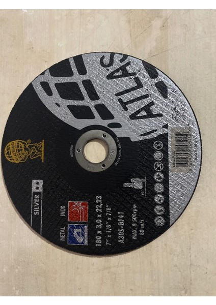 180X3.0X22,23 Kesme Taşı 25 Adet