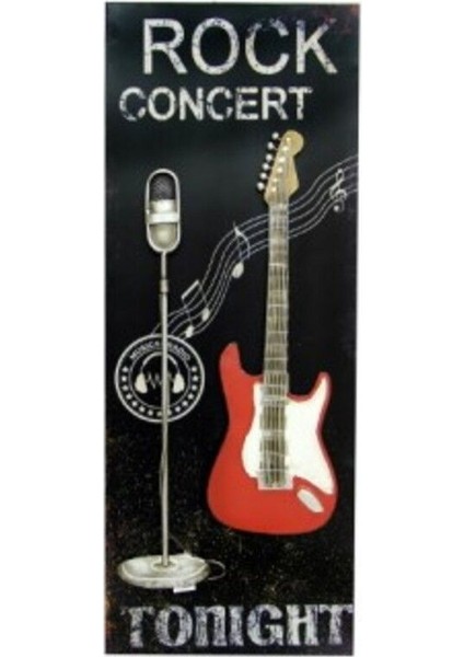 El Yapımı Gitar Metal Pano