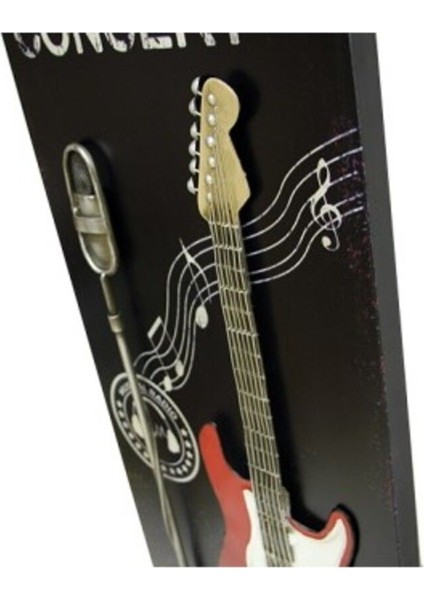 El Yapımı Gitar Metal Pano