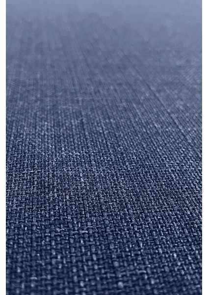 Lacivert Şık Doğal Keten Fon Perde - Tek Kanat ve Bağlama Koluyla Beraber indirimleri