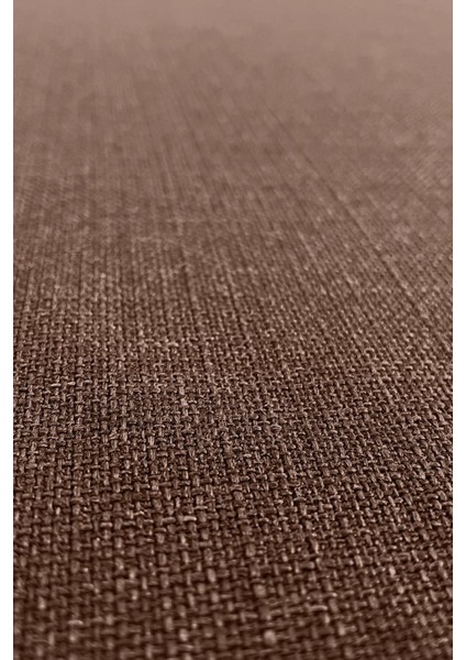 Sütlü Kahve Şık Doğal Keten Fon Perde - Tek Kanat ve Bağlama Koluyla Beraber indirimleri