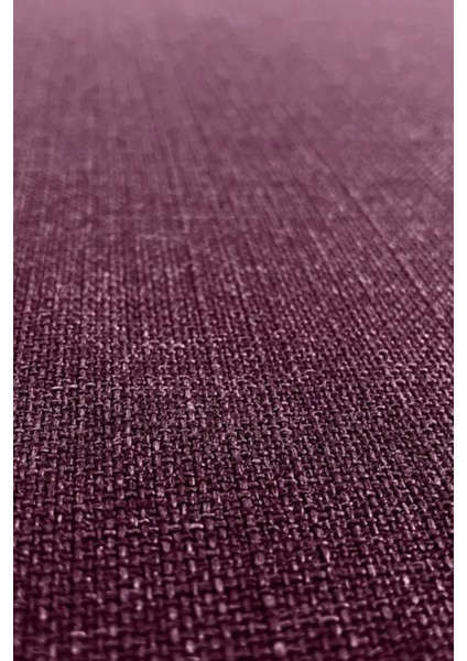 Vişne Şık Doğal Keten Fon Perde - Tek Kanat ve Bağlama Koluyla Beraber indirimleri