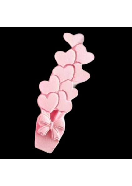 Kurdeleli Saksıda Kalpler Mini Kalp Silikon Kalıp K-1209, Kokulu Taş Sabun Alçı Mum Kalıbı fiyatları