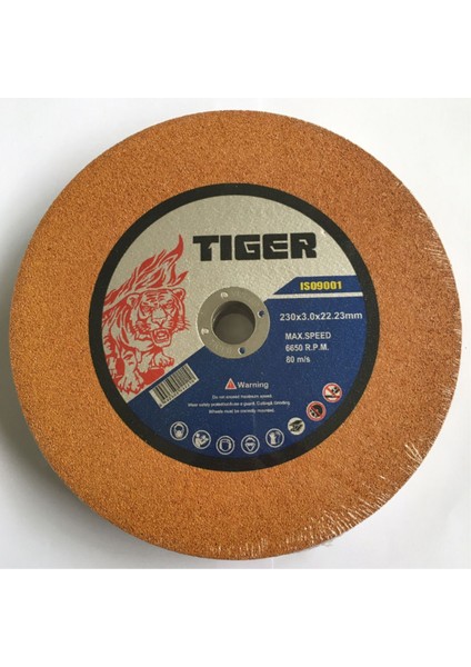 Tiger Ithal 230X3MM Metal Kesme Taşı (10 Adet)
