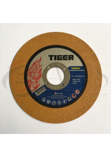 Tiger Ithal 115X1MM Metal Kesme Taşı (50 Adet)