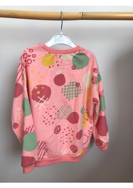 Kız Çocuk Alt-Üst Ikili Pembe Renkli Takım Kız Çocuk Eşofman Takım Kız Çocuk Pijama Takımları