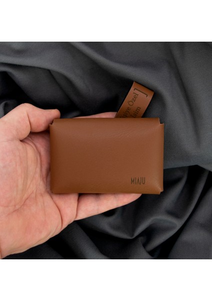 Kahve Renk Isme Özel Yüksek Kalite Bozuk Para Cüzdanı ve Anahtarlık Seti, Kişisel Aksesuar indirimleri