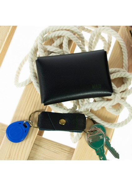 Siyah Renk Isme Özel Deri Cüzdan ve Anahtarlık Takım, Yüksek Kalite Aksesuar fiyatları