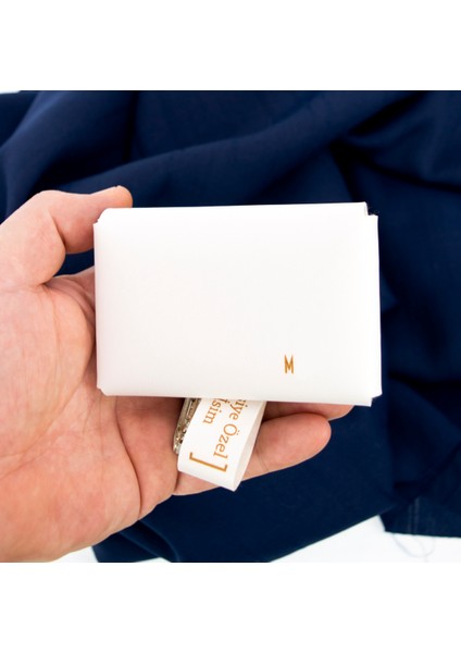 Beyaz Renk Isme Özel Yüksek Kalite Bozuk Para Cüzdanı ve Anahtarlık Seti, Kişisel Aksesuar modelleri