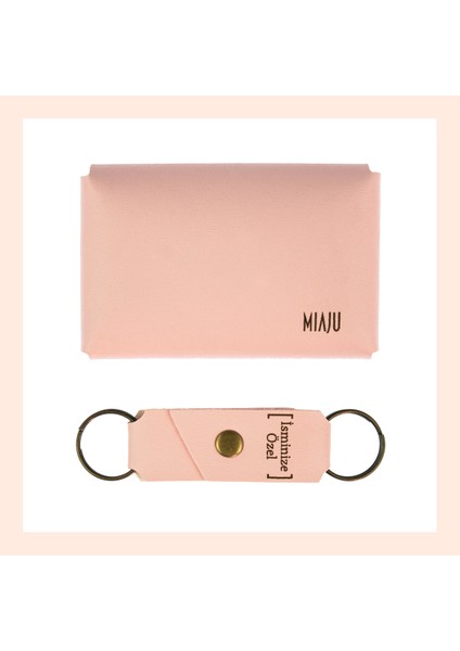 Yavru Ağzı, Isme Özel Cüzdan ve Anahtarlık Set, Kişisel Hediyelik Şık Deri Cüzdan & Anahtarlık Takım fiyatları