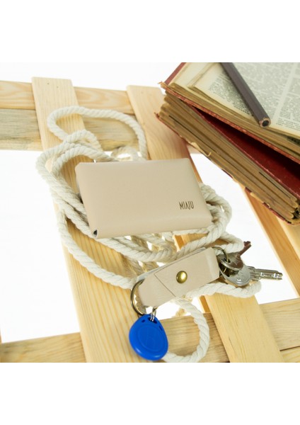 Sütlü Kahve Renk Deri Cüzdan ve Anahtarlık Takımı, Yüksek Kalite Aksesuar fiyatları