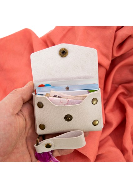 Taş Renk Deri Cüzdan ve Anahtarlık Seti, Yüksek Kalite Hediyelik Ürün Seti indirimleri