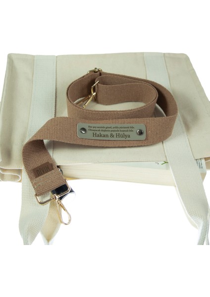 Açık Kahve Renk, Şık Tasarımlı Adınıza Özel Crossbody Çanta Omuz Askısı, 120 cm Tasarım Hediyelik fırsatları