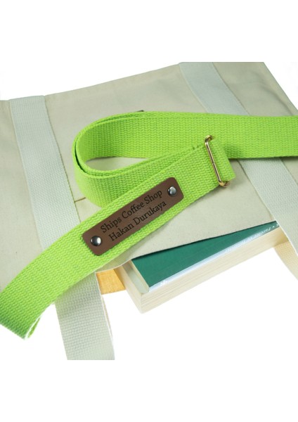 Neon Yeşil Renk, Tiyatrocular Için Kişiye Özel Şık, 140 cm Çanta Omuz Askısı, Kişisel Hediyelik fırsatları