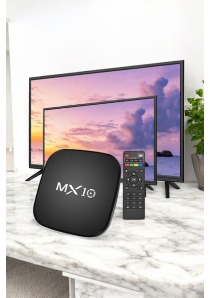 Tv Box Android Uyumlu 4 Çekirdekli Wifi Bağlantılı 4K