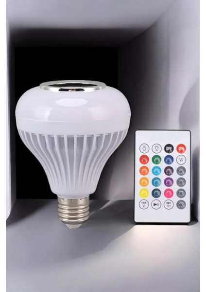 Lamba LED Hoparlör Dayanıklı ve Uzun Ömürlü Bluetooth Hoparlör