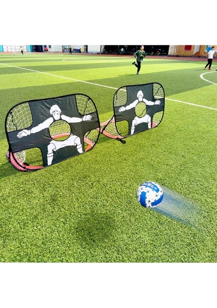 2’si 1 Arada Çocuk Mini Futbol Eğitimi Kalesi – Katlanabilir ve Taşınabilir