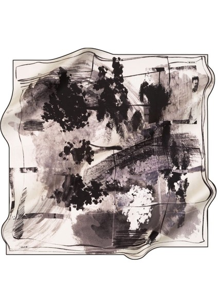 Nostalji Tivil Ipek Eşarp 8239-913