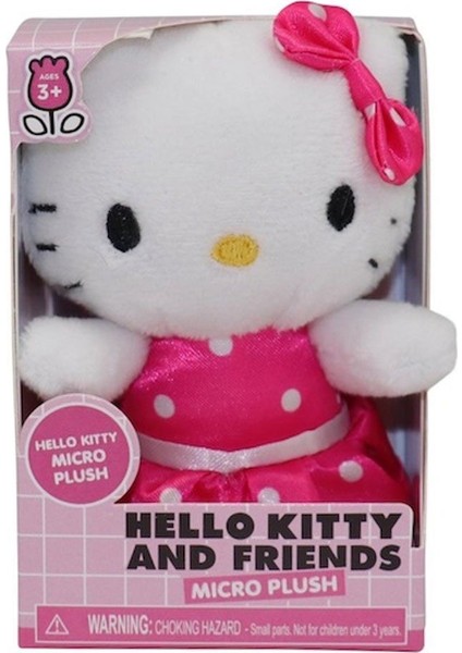 HKT25000 Hello Kitty 7.5 cm Mini Pelüş 25087
