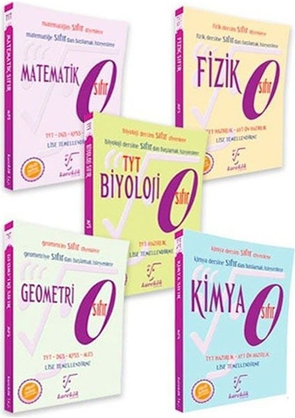 Tyt 0 Seti 5 Kitap Set