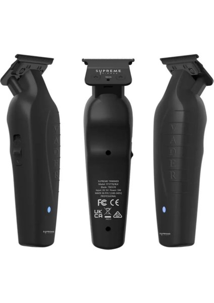 Vader | Saç Sakal Kesim Çizim | Dlc T- Bıçak | Kablosuz 7200 Rpm