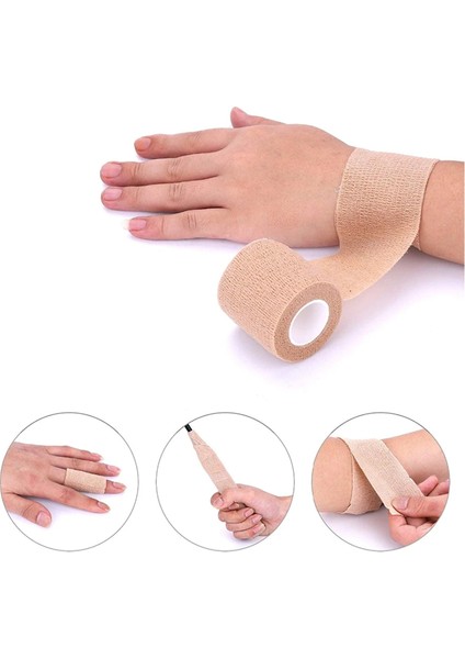 Koban Bandajı - Kendinden Yapışkanlı Bandaj - Coban Bandajı - Elastik Sargı Bandajı - Koban Bandajı 5cmx4.5 M.
