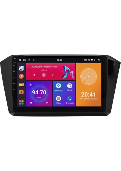 Volkswagen Passat B8 8+128 GB (2015-2023) Android Multimedya Sistemi