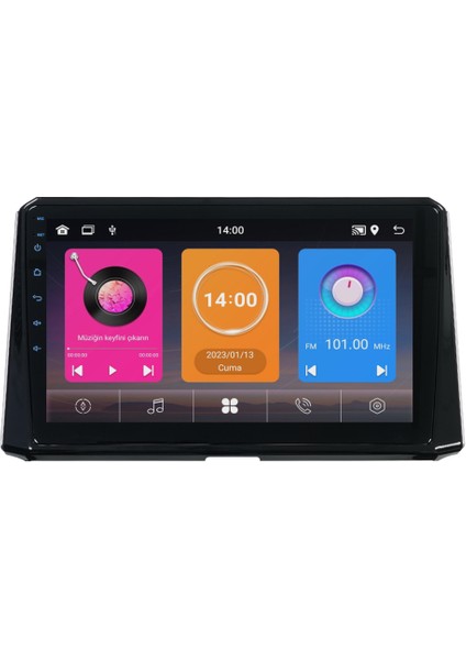 Toyota Corolla Android Multimedya Sistemi (2019-2024) NV8128