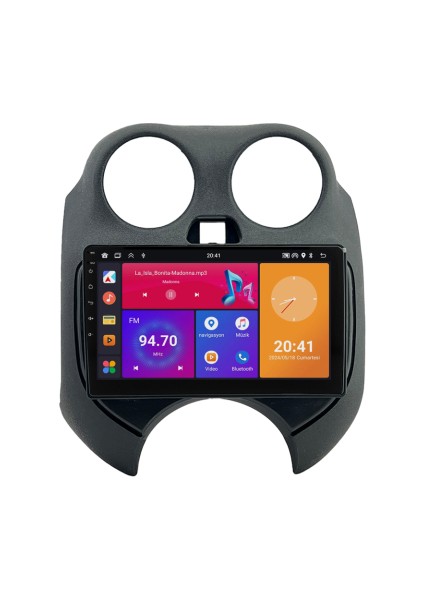 Nissan Micra Android Multimedya Sistemi (2011-2012) NV8128