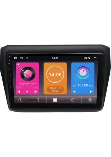 Suzuki Swift Android Multimedya Sistemi (2018-2024) 8+128 GB 4K OLED