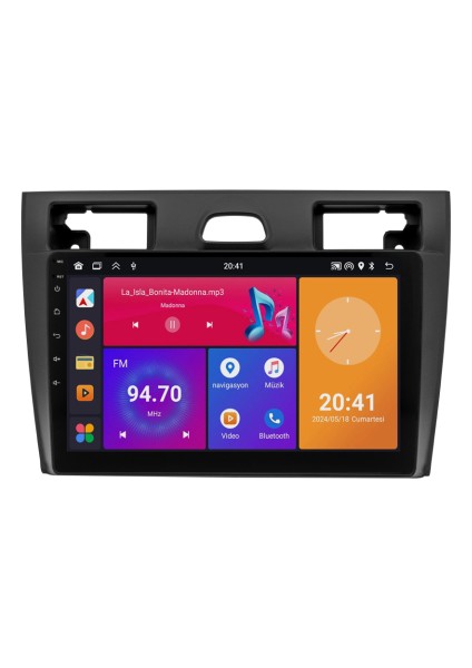 Ford Fiesta Android Multimedya Sistemi (2006-2009) 8+128 GB
