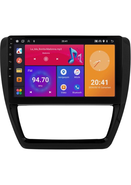 Volkswagen Jetta Android Multimedya Sistemi (2010-2018) NV8128