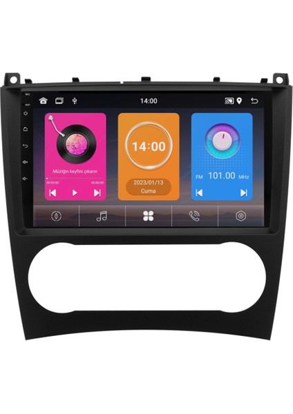 Mercedes C Serisi W203 (2005-2007) NV8128 Multimedya