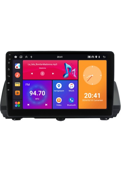 Renault Taliant Android Multimedya Sistemi (2021-2024) 8+128 GB