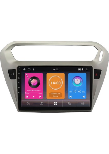 Peugeot 301 Android Multimedya Sistemi (2012-2024) NV8128