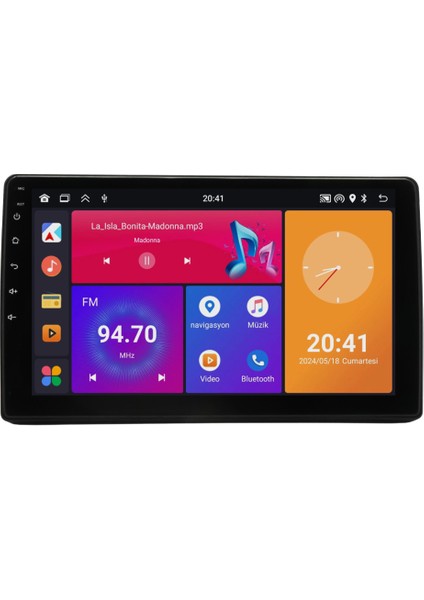 Renault Traffic Android Multimedya Sistemi (2021-2024) 8+128 GB