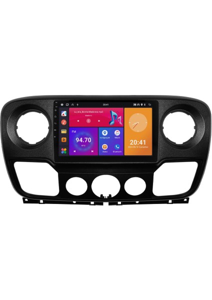 Renault Master 3 Android Multimedya Sistemi (2010-2018) 8+128 GB