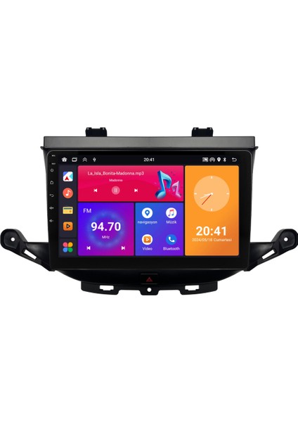 Opel Astra K Android Multimedya Sistemi (2015-2021) NV8128