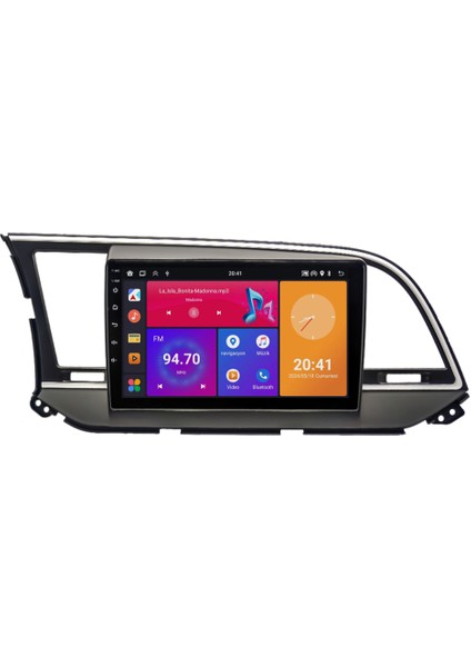Hyundai Elantra Android Multimedya Sistemi (2016-2018) 8+128 GB