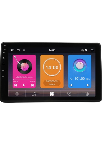 Renault Traffic Android Multimedya Sistemi (2021-2024) 8+128 GB 4K OLED