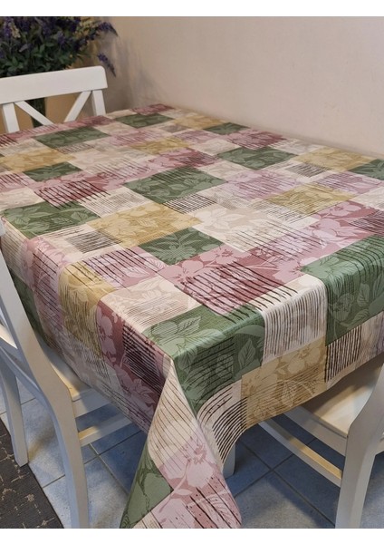 Elyaflı Pvc Muşamba - Desenli Silinebilir Masa Örtüsü